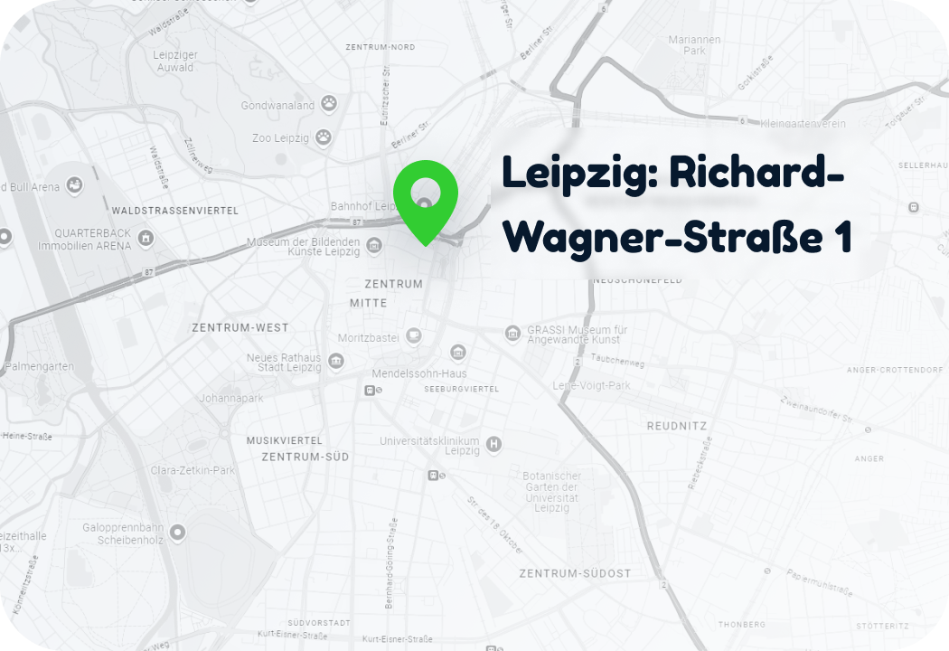 Von Leipzig aus beraten wir Tierbesitzer in ganz Deutschland zum richtigen Tierfutter und der passenden Versicherung.